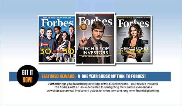 Forbes Magazine Subscription