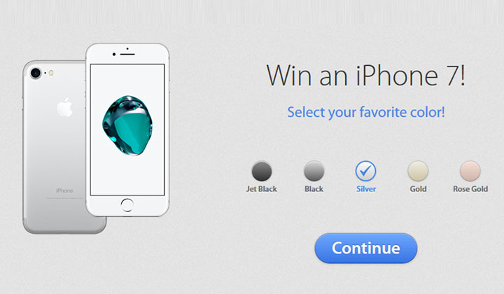 Win an iPhone 7