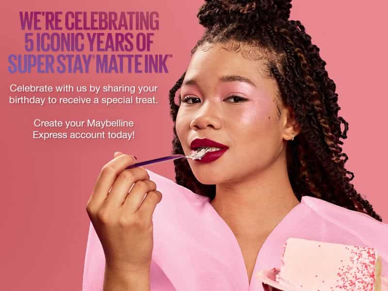 Get Two Free Coupons from Maybelline