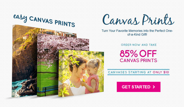 Canvas Print Sale – 85% OFF