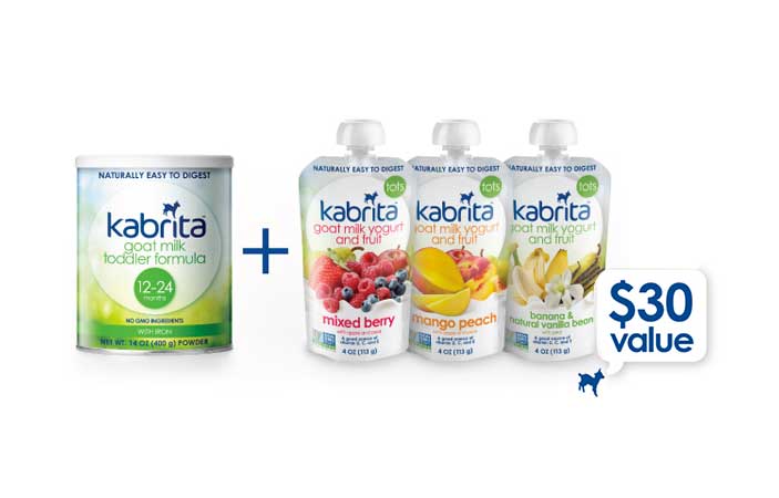 FREE Goat Milk Formula Sample from Kabrita (US only)