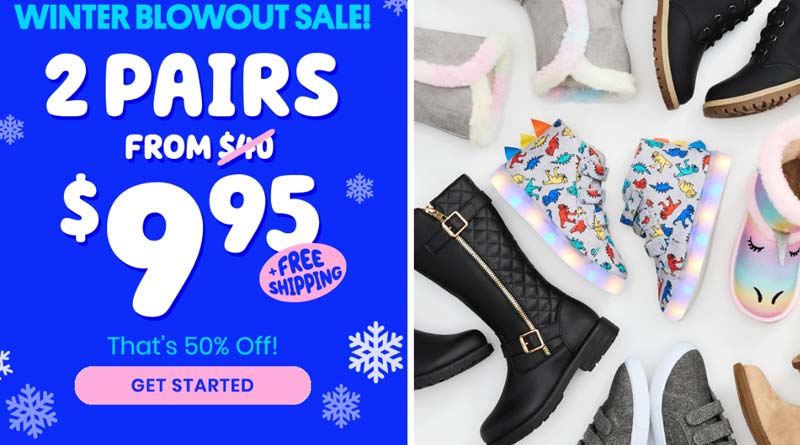 Fabkids Discounted Shoes Offer