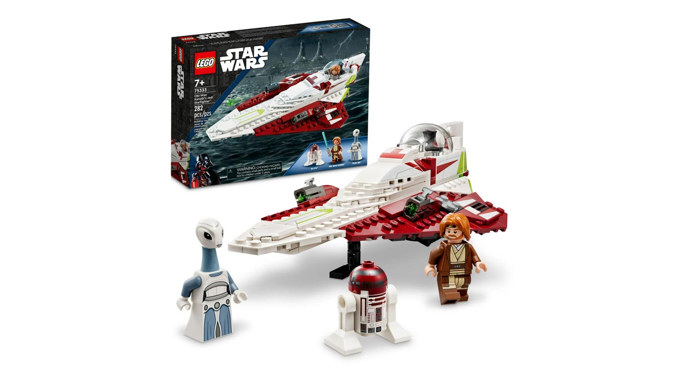 Lego Star Wars Obi-wan Kenobi’s Jedi Starfighter 75333 Building Set