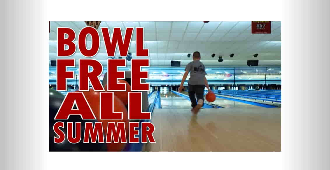 2 Free Games of Bowling Each Day for Kids