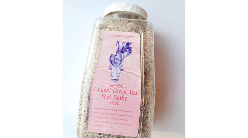 Get Discounted Enansi Green Tea Foot Bath Salt From Nasaab