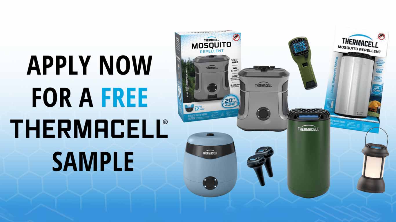 Free Thermacell Mosquito Repellent Sample
