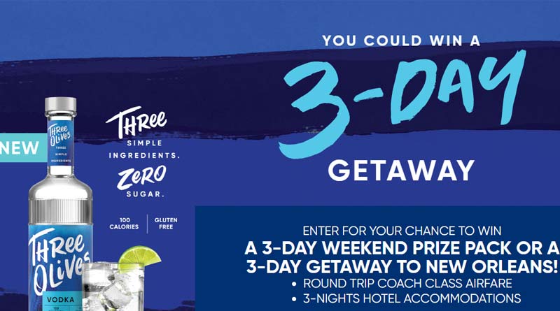 Win a 3-day Getaway to New Orleans