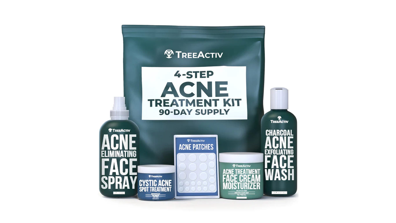 Treeactiv 4-Step Acne Treatment Kit