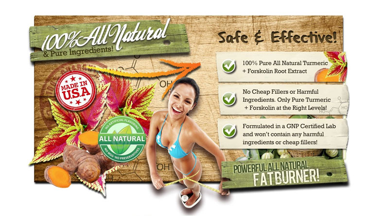 Turmeric Forskolin – Burn Fat and Boost Metabolism Naturally